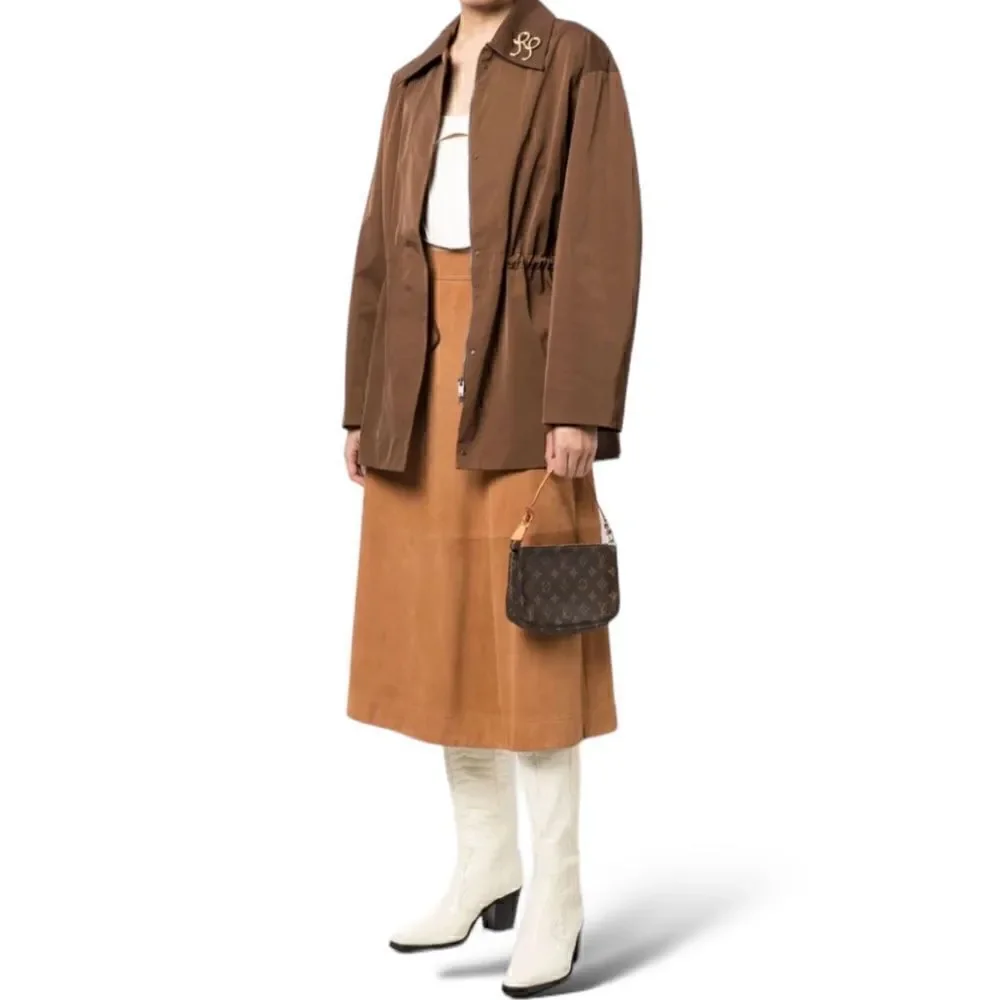 Vintage LOUIS VUITTON Classic Monogram Canvas & Cowhide Vachetta Leather Purse - Picture 4 of 14